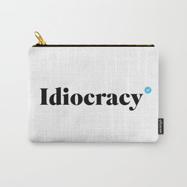 Verified Idiocracy Carry-All Pouch | Words, Statement, Streetart, Digital, Symbol, Graphicdesign, Verified, Type, Idiocracy, Democracy 