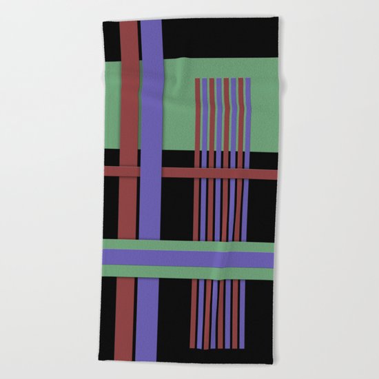 Abstract #407 Beach Towel