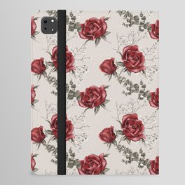Pastel Wild Flower Pattern iPad Folio Case