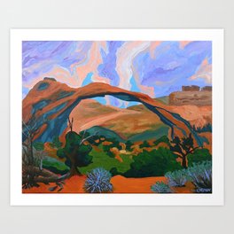 Untamed Devil’s Garden  Art Print