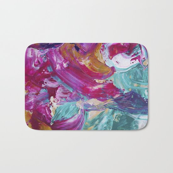 Abstract painting 5 Bath Mat