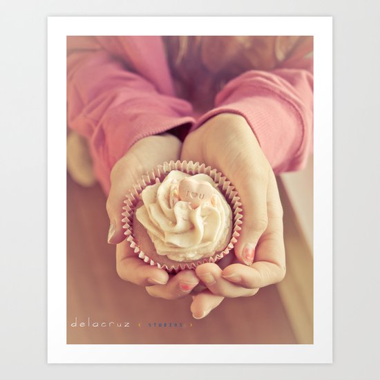 Cupcake in waiting Art Print