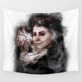 wife portrait Wall Tapestry