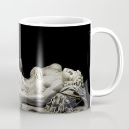Magnificent Italian Renaissance Marble Statue of St. Sebastian at the Louvre by Giuseppe Giorgetti Coffee Mug