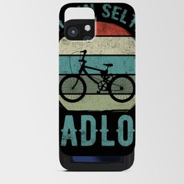 I Am Rarely Bikeless - Bicycle iPhone Card Case