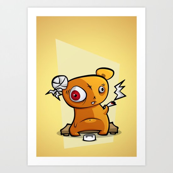 SMOKEY Art Print