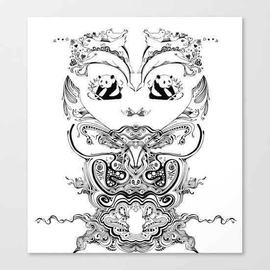 Hello Future Canvas Print