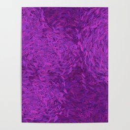 Pretty Purple Pattern Poster