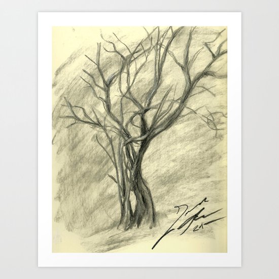 Spring Tree Art Print