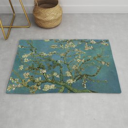 Blossoming Almond Tree Vincent Van Gogh Area & Throw Rug