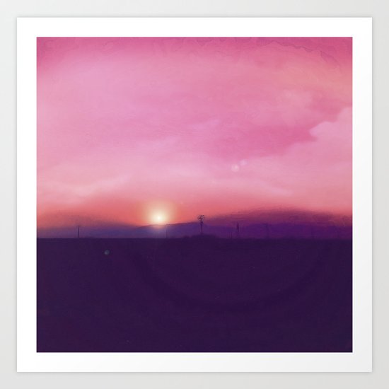 Sunsetter Art Print