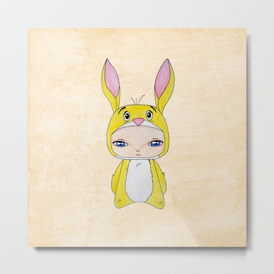 A Boy - Rabbit (coco lapin) Metal Print