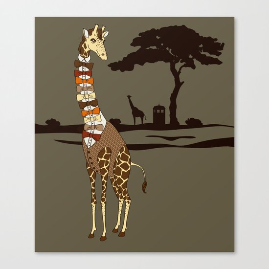Dr Who is a What? Canvas Print