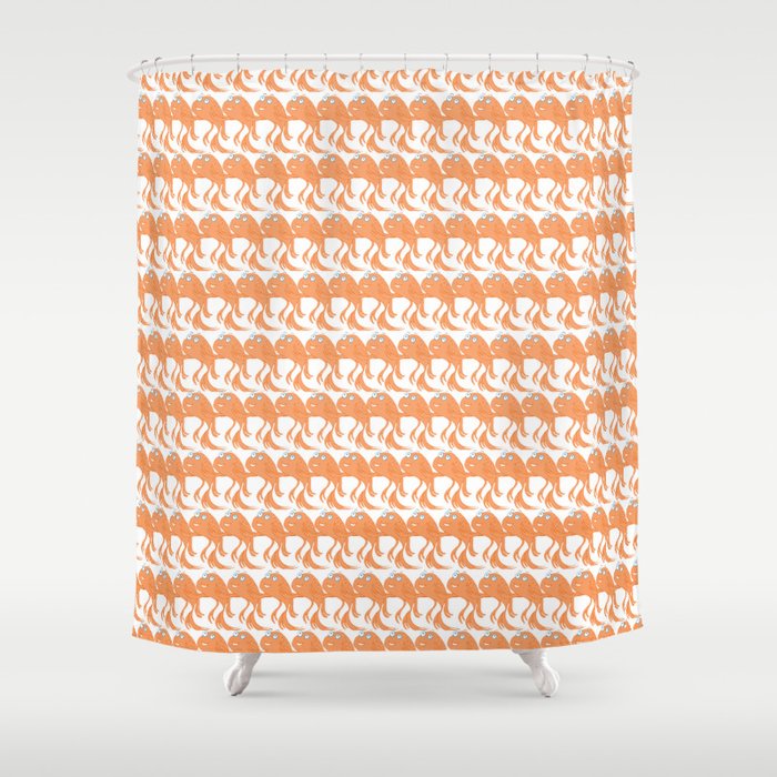 more fishy pattern  Shower Curtain