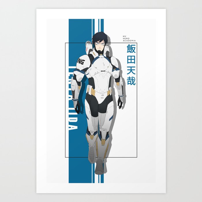 PROHERO ADULT TENYA IIDA NON COMBAT Art Print by JoshuachanARTS