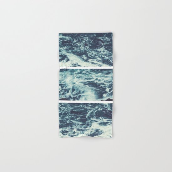 Saltwater Tryptych Hand & Bath Towel