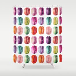 macaron lollipops Shower Curtain