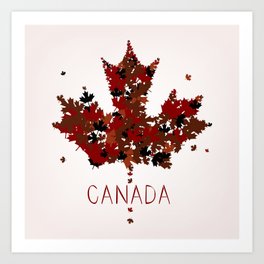 Maple Leaf Art Print | Graphicdesign 
