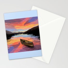 Canoe Stationery Card