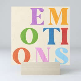 emotions Mini Art Print