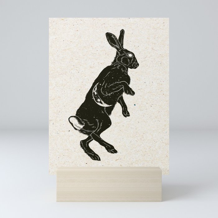 Rabbit Universe Mini Art Print