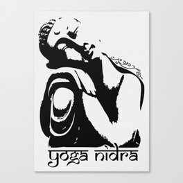 Yoga Nidra - Buddha Canvas Print
