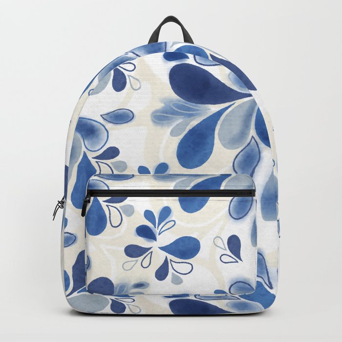 Blue Hydrangea Backpack