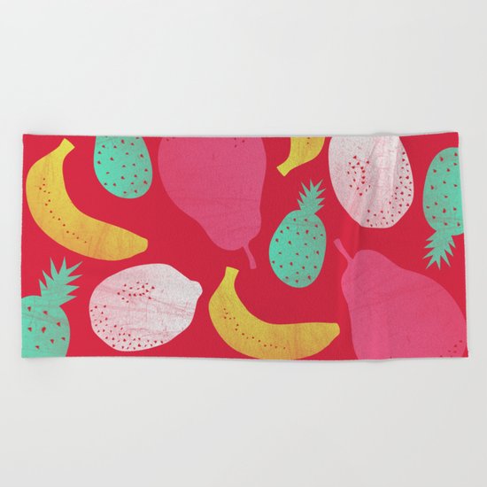 Fruit Salad Beach Towel