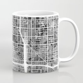 Phoenix Arizona City Map Coffee Mug