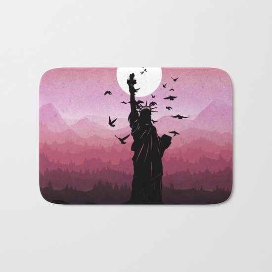 Liberty Enlightening the World Bath Mat