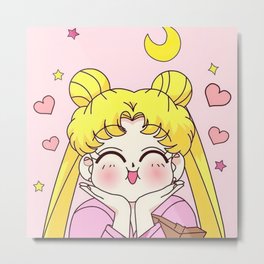 Sailor Moon Metal Print