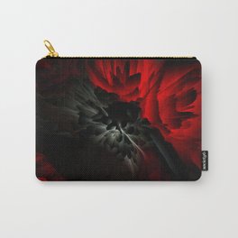 black and red rose Carry-All Pouch