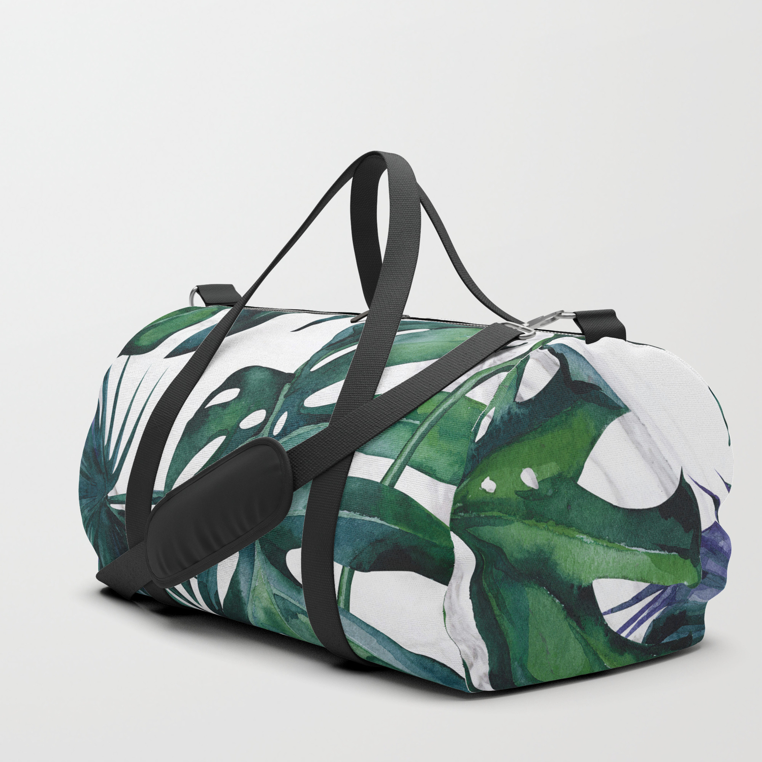 tropical duffle bag
