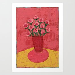 Forever Flowers From Dawn by Love Katie Darling Art Print