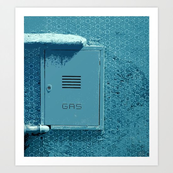 Italian Gas Art Print