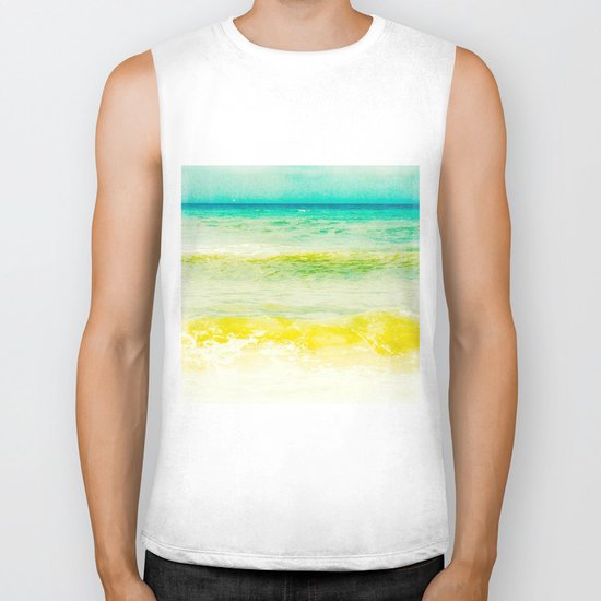 aqua agua Biker Tank