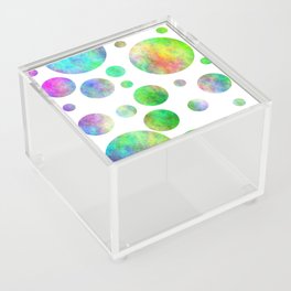 Colorful Plasma Bubbles Acrylic Box