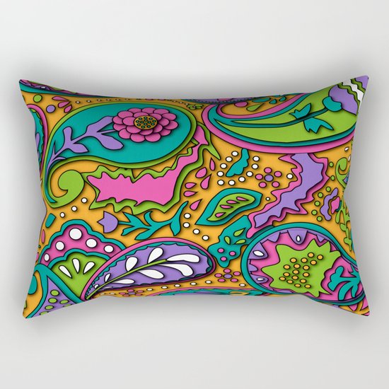 Paisley Rectangular Pillow