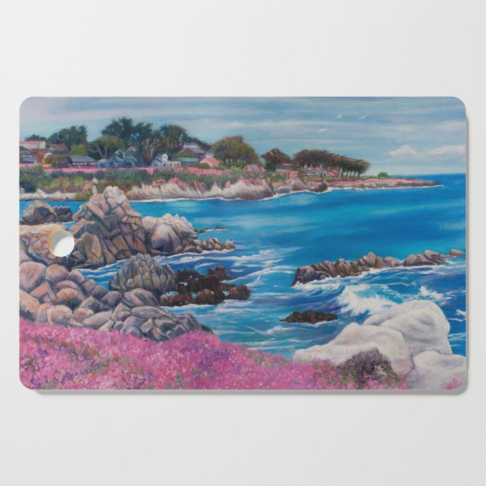 By the Ocean, Pacific Grove California Cutting Board