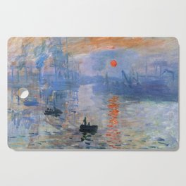 Monet Sunrise Cutting Board