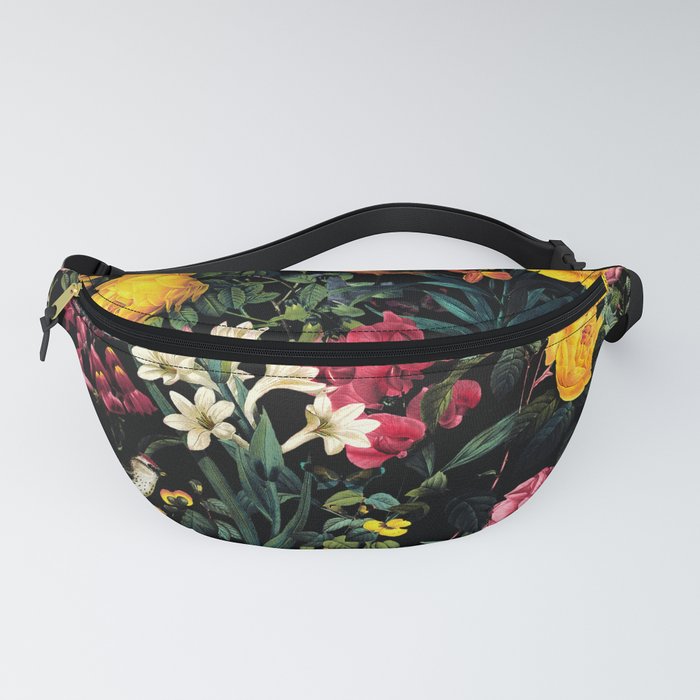 Floral and Birds Pattern Fanny Pack
