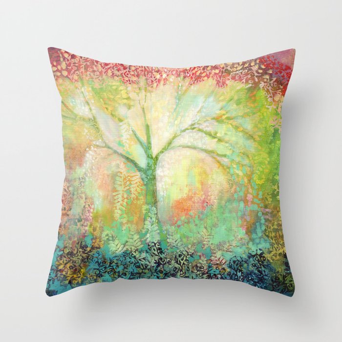 The Light Within Throw Pillow