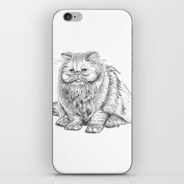 Yes it is a real cat! iPhone Skin