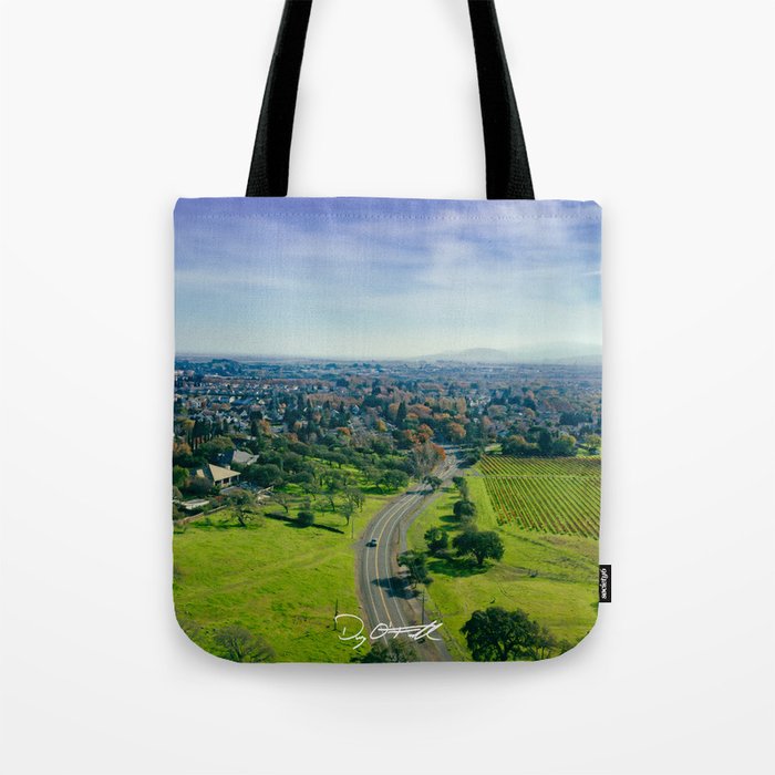 Nor Cal Roads Tote Bag