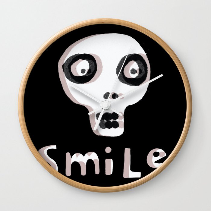 Don't Tell Me To Smile! Wall Clock