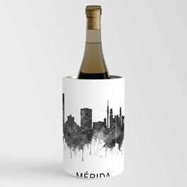Mérida Mexico Skyline BW Wine Chiller