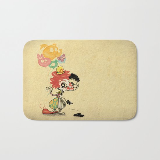 The Clown / Balloons / Facade Bath Mat