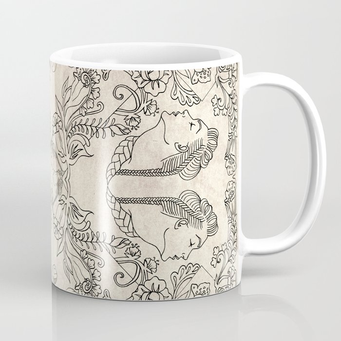 The Four Faces Coffee Mug