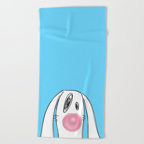 Bubble Gum Beach Towel