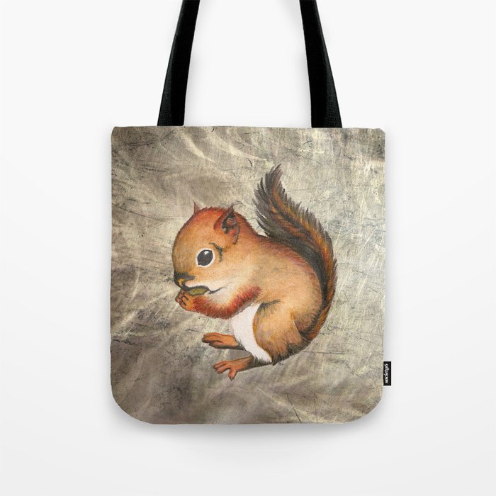 Sciurus (Baby Squirrel) Tote Bag